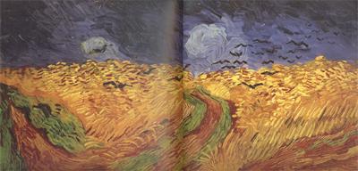 Vincent Van Gogh Wheat Field with Crows (nn04) oil painting image